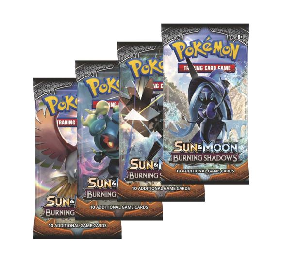 POKÉMON SUN & MOON: BURNING SHADOWS BOOSTER PACK