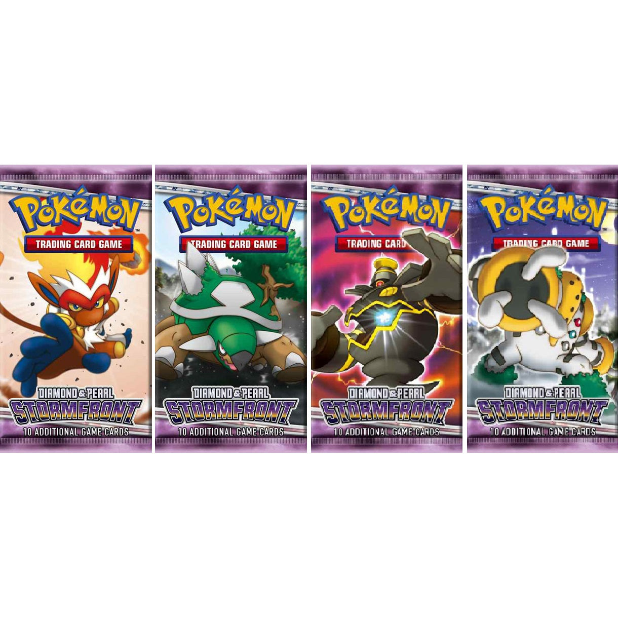 DIAMOND & PEARL: STORMFRONT BOOSTER PACK Collectors Garden DIAMOND & PEARL: STORMFRONT BOOSTER PACK Collectors Garden