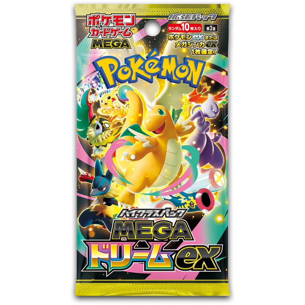POKÉMON MEGA EVOLUTION: MEGA DREAM EX BOOSTER PACK (JP)