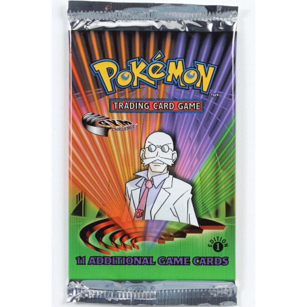 ORIGINAL SERIES: GYM CHALLENGE BOOSTER PACK 1ST EDITION