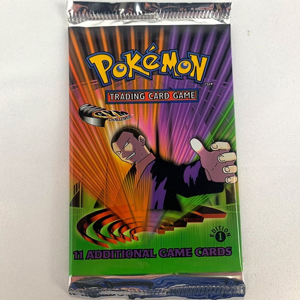ORIGINAL SERIES: GYM CHALLENGE BOOSTER PACK 1ST EDITION