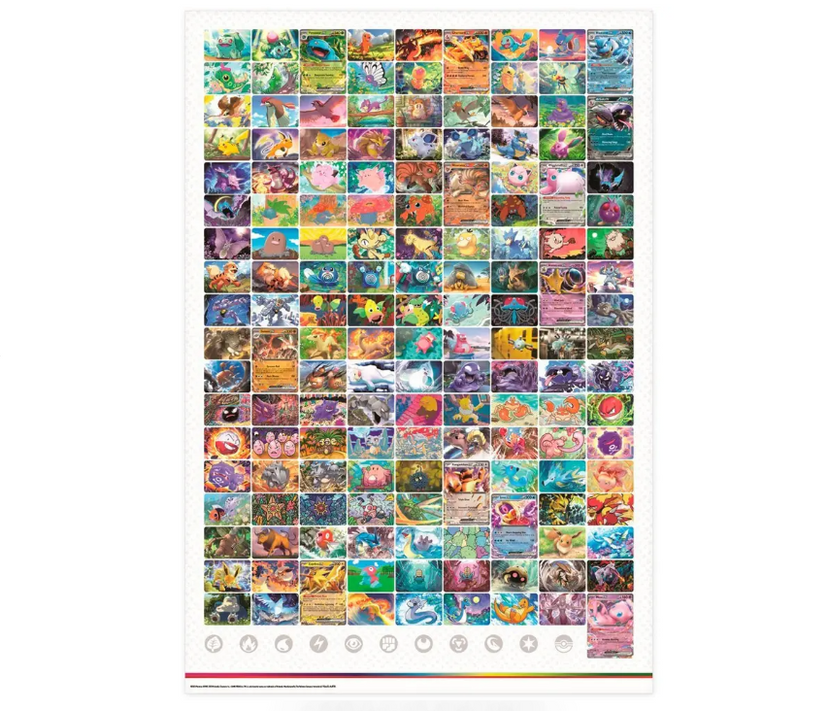 POKÉMON SCARLET & VIOLET: 151 POSTER