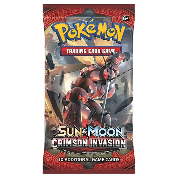 POKÉMON SUN & MOON: CRIMSON INVASION BOOSTER PACK